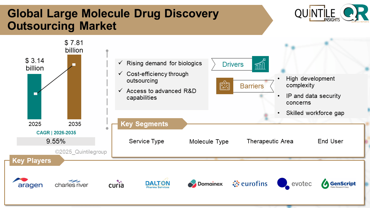 Large Molecule Drug Discovery Outsourcing Market
