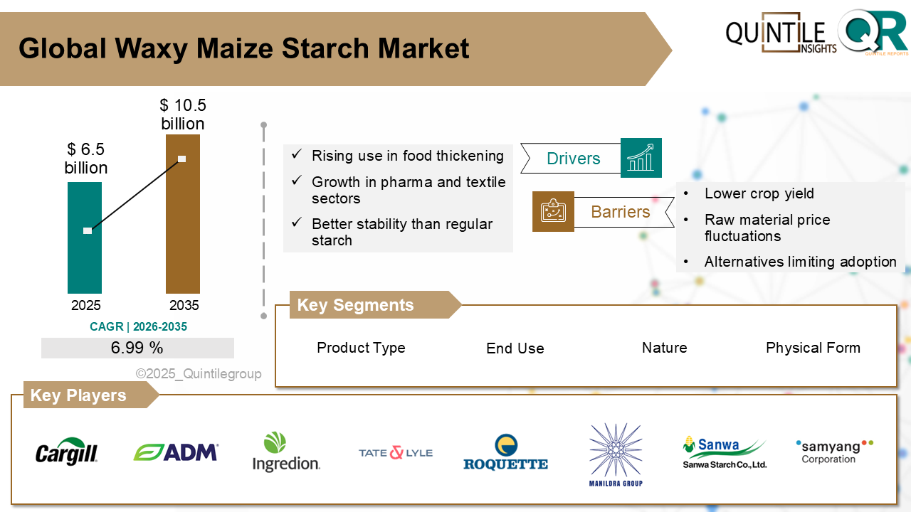 Waxy Maize Starch Market
